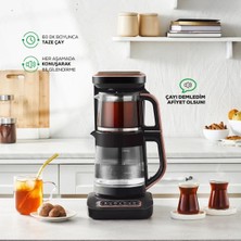 Uzaktan Bağlantılı 4 In 1 Konuşan Otomatik Çay Makinesi Su Isıtıcı ve Filtre Kahve Makinesi