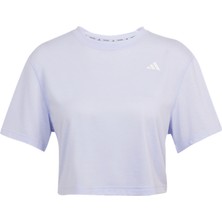 adidas Kadın  Mor  T-Shirt We Mın Tee JE6168