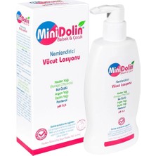 Belirtilmemiş Minidolin 250ML Bebek& Nemlendirici Vücut Losyonu Yumuşatıcı Etki ile Hassas Ciltler İçin