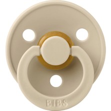 Bibs Kauçuk Emzik 6-18 Ay Vanilla Renkli Akış Tipi ile Rahat Kullanım Sunar