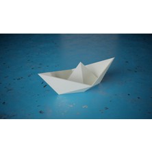 Kağıttan Tekne Dekoru