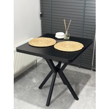 70X70 Yemek Masası Balkon Cafe Masa Sabit Masa Mutfak