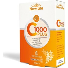New Life C-1000 Plus Takviye Edici Gıda 30 Kapsül