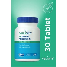 Veit V-Iron & Vitamin C Içeren Takviye Edici Gıda 30 Tablet