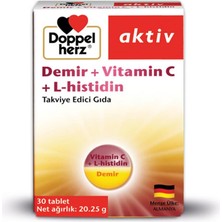 Doppelherz Aktiv Demir+Vitamin C Vitamin 30 Tablet