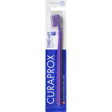 Curaprox Cs 1560 Super Soft Mor Diş Fırçası 1 Parça Yumuşak Fırça Ucu ile Hassas Temizlik