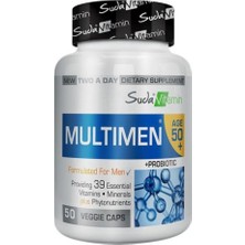 Suda Vitamin Multimen 50+ 50 Kapsül