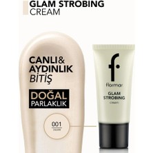 F.aydınlatıcı Makyaj Bazı Glam Strobing Cream - 001 Silver
