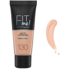 M.new York Fit Me Matte+Poreless Fondöten 130 Buff Beige - Mat Fondöten