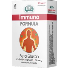 Nbl Immuno Formula Beta Glukan Takviye Edici Gıda 30 Tablet