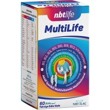 Nbt Life Multilife Takviye Edici Gıda 60 Kapsül