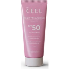 The Ceel Ton Eşitleyen S50 Pembe Renkli Güneş Kremi 50ML