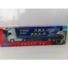 Welly Dianomi Welly 1:64 Ölçek Volvo Fh Dorseli Tır// Küçük Boy Ürün Ölçülerine Dikkat Ediniz (Açıklama Bölümünde)