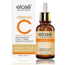 Elose Vitamin C + Collagen Cilt Bakım Serumu 50ML