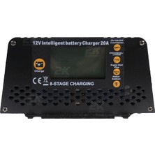 Mullinix Bg 12-24V 40 Amper 8 Kademeli Lityum Uyumlu Akü Şarj Cihazı