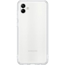 Samsung Galaxy A04 Kılıf Lüx Şeffaf Silikon Kılıf