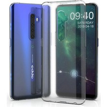 Bilişim Akademi Şeffaf Kılıf Oppo Reno 2z Kılıf Lüx Şeffaf Silikon - Şeffaf