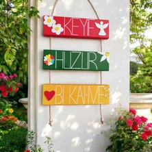 Dükkanı Hayalim Bahçe Süsü Duvar Süsü Balkon Süsü Dekorasyon Teras Kapı Süsü Mutfak Süsü Hediyelik Eşya Ölçü 60*30