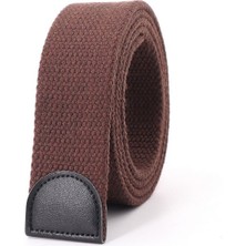 Lookloland Taktik Kanvas Kemer Kayışı Vücut Yok Toka Erkekler ve Kadınlar Askeri Unisex Genişlik 3.8 cm Nefes Alabilir 110-140-160 cm Uzunluk Çok Renkli (Yurt Dışından)