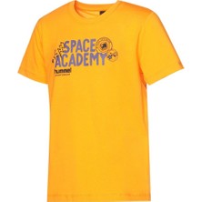 Hummel Kesia Erkek Çocuk Turuncu Yuvarlak Yaka Tişört