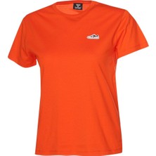 Hummel Elfin Kadın Turuncu Yuvarlak Yaka Tshirt