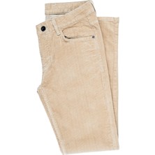 Hatemoğlu Camel Dinamik Fit 5 Cep Casual Kadife Pantolon