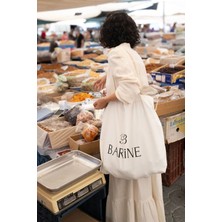 Barine Tote Bag Çanta Baskılı 54X43