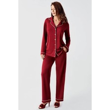 Perin Kadın Penye Pijama Takımı Biyeli (2'li)