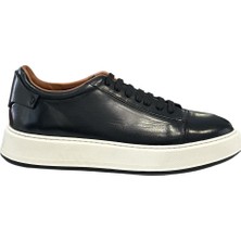 Gianni Maggi 2337 Erkek Deri Comfort Ayakkabı Siyah