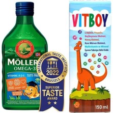 Tutti Frutti Balık Yağı 250 Ml-Vitboy Multivitamin-Mineral Içeren Takviye Edici Gıda 150 ml