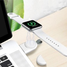 Dmay Apple Watch USB Şarjlı Taşınabilir Araç Manyetik Şarj Cihazı 10/9/8/7/6/5/4/3/2 ile Uyumlu