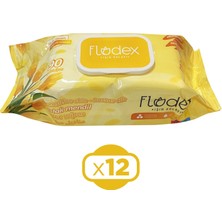 Flodex Islak Mendil Yellow Garden 90 Lı x 12 Adet