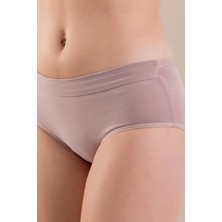 Baykar Düşük Bel Pamuklu Basic Kadın Slip Külot 5li Paket 8445 Renkli