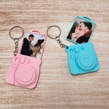 Sihirli Paket İnstax Çift Anahtarlığı, Çift Anahtarlık, Baskılı Çift Anahtarlık, 2 Adet