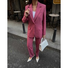 Vuntal Kadın Blazer Klasik Ikili Takım Elbise