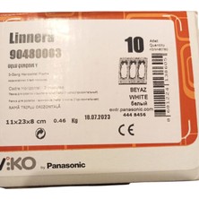 Viko Linnera Beyaz Üçlü Çerçeve - 90480003