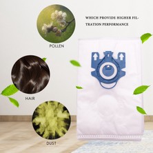 Universe Gn Airclean 3D Verimli Toz Torbaları Için 15 Adet Elektrikli Süpürge Torba Parçasını Değiştirin (Yurt Dışından)