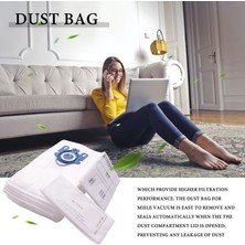 Universe Gn Airclean 3D Verimli Toz Torbaları Için 15 Adet Elektrikli Süpürge Torba Parçasını Değiştirin (Yurt Dışından)