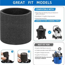 Universe Paket 90585 Köpük Kovan VF2001 Islak Kuru Elektrikli Süpürge Için Yedek Filtreler, Parçaları Değiştirin 9058500 (Yurt Dışından)
