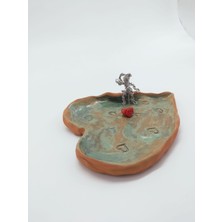 Bdd Art Ceramic Aşkı Yakalayan Adam - Elyapımı Dekoratif Tabak