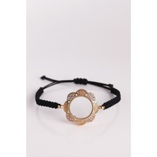 Çelikoğlu Kuyumculuk 22 Ayar Kaplamaceyreklı Ipli Bileklik