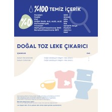 Lindos Naturals Doğal Çamaşır Suyu Tozu Leke Çıkarıcı 2'li Paket
