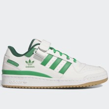 adidas Forum Low Leather Unisex Sneaker White Green Unisex Hakiki Deri Günlük Spor Ayakkabı Beyaz Yeşil