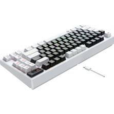 Havit Gamenote KB884L Rgb Mekanik Türkçe Klavye 1.06INÇ Tft-Lcd Ekran - Brown Switch