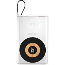 PW2250 15W Magsafe Tasınabilir 3in1 Kablosuz Sarj Cihazı