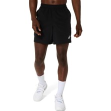 Asics Court 7In Short Erkek Siyah Şort 2041A344-001