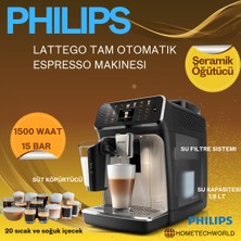 Phılıps Tam Otomatik Espresso Makinesi Krom Siyah