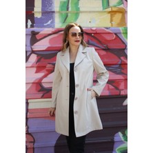 Moda Berray 1670 Düğmeli Cep Detaylı Bondit Ceket