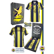 Fenerbahçe Orijinal Lisanslı 100. Yıl Forma Spor Bileklik Set Hediyelik Ahşap Kutulu