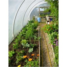 3X16 mt Kalın 24 Ay Sera Örtüsü Sera Naylonu 350 Micron Uv+Eva+Ld+Ab+Ir+Ao Katkılı